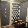 Huone 2x2 m², 34 dB
