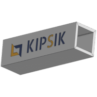 Kipsilevyinen O-profiili tai pylväänsuoja