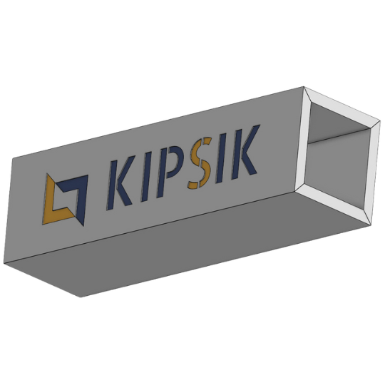 O-profiilinäkymä Kipsilevyinen O-profiili tai pylväänsuoja