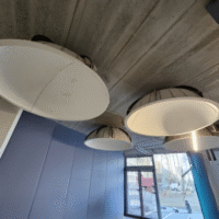 Kupolit asennuksen jälkeen