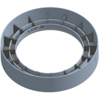 Täysi ympyrä ylhäältä katsottuna