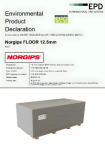 Norgips Floor EPD EN